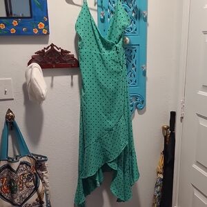 Green Polka Dot Dress